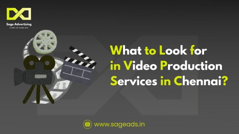 What to Look for in Video Production Services in Chennai