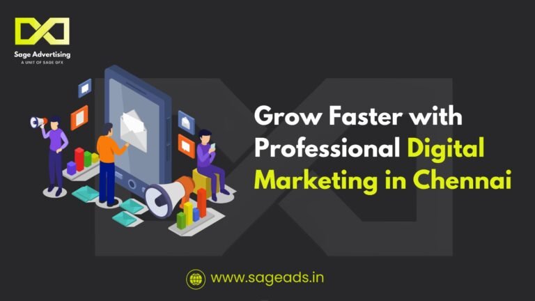 Grow Faster with Professional Digital Marketing in Chennai