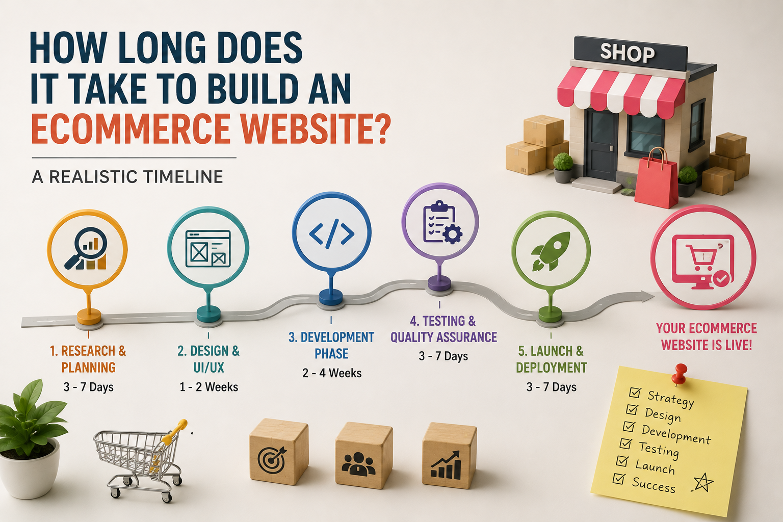 How Long Does It Take to Build an eCommerce Website? A Realistic Timeline