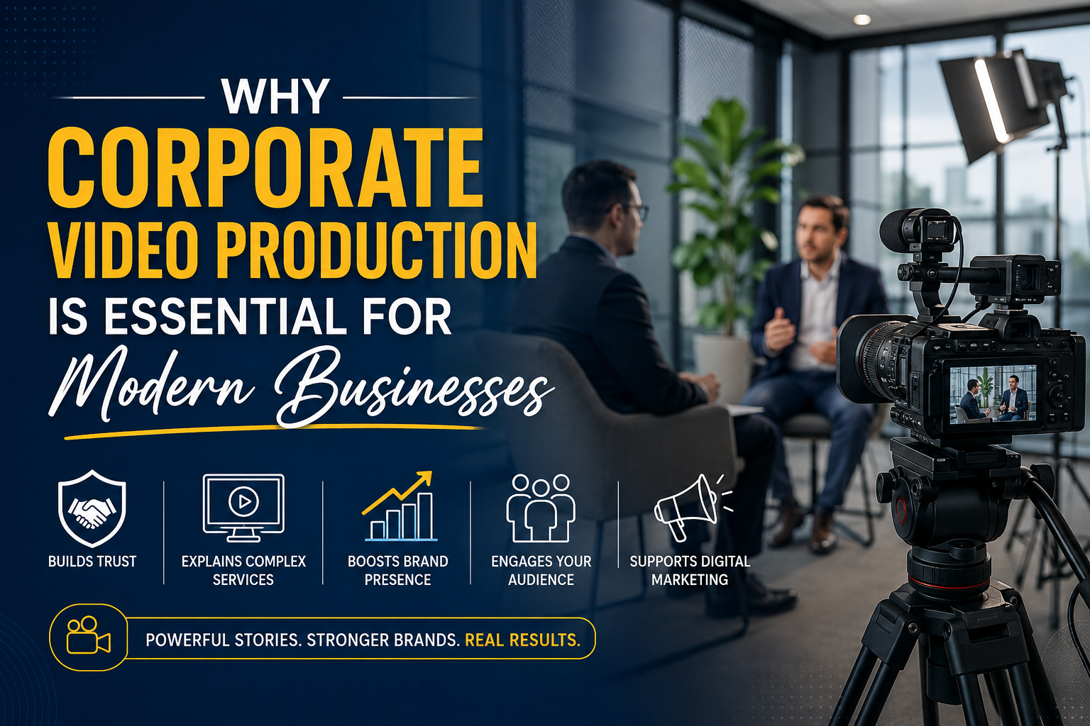 Why Corporate Video Production Is Essential for Modern Businesses